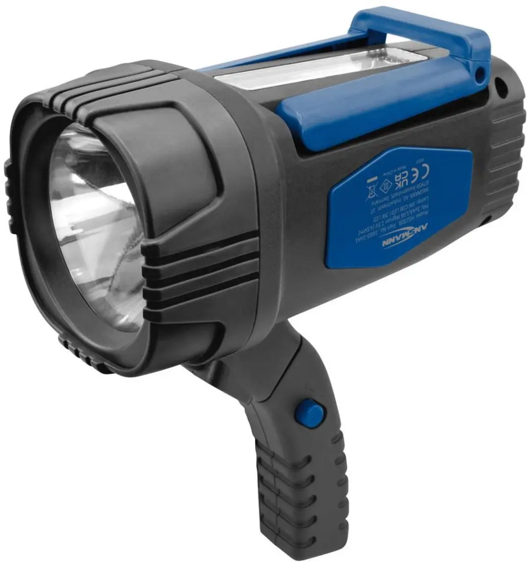 Ansmann HS230B Werklamp LED - 210 lm - Zwart/Blauw - afbeelding 5 van 6