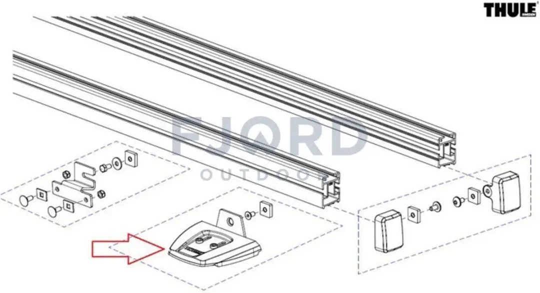 Thule Ducato H2> 2017 Luifel Smart Clamp