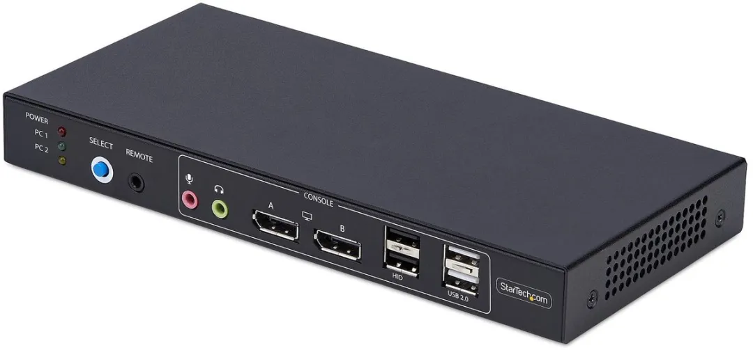 Startech P2ADD121D-KVM-SWITCH KVM Switch 2-Port Dual Monitor