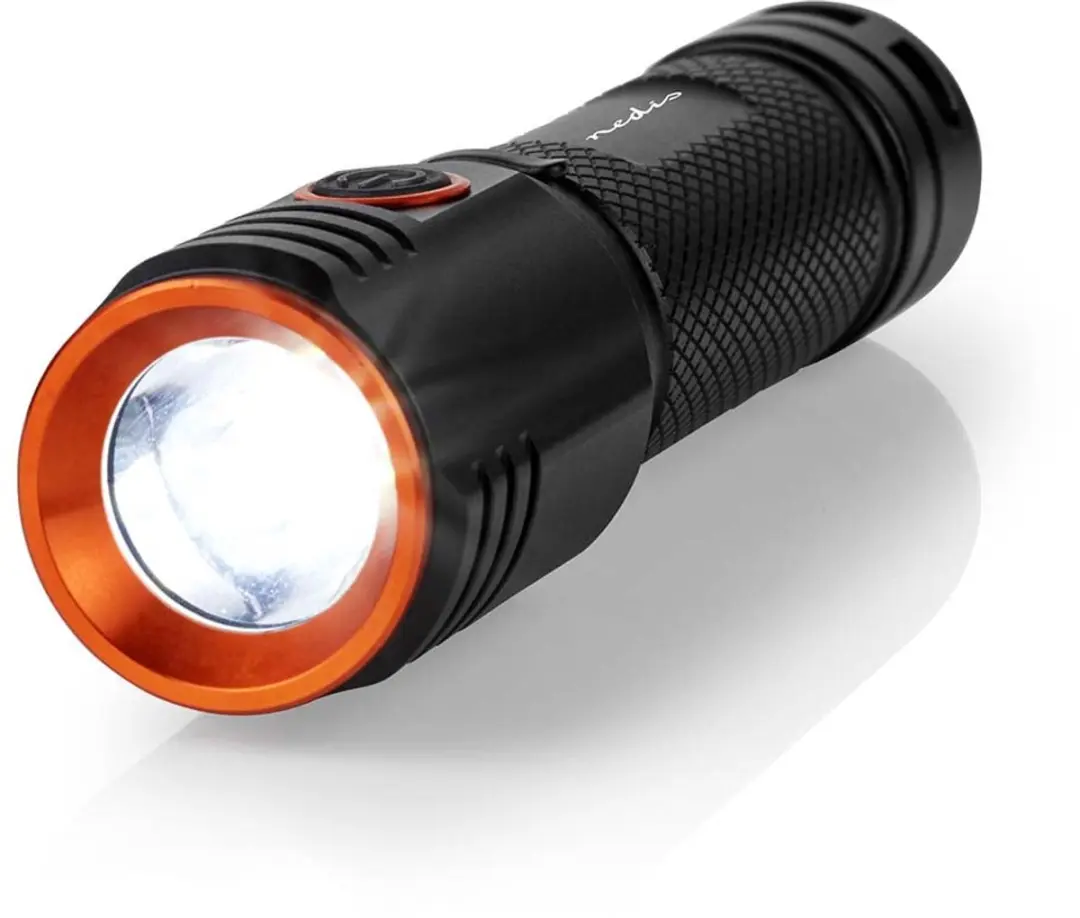 Nedis LTRR20WBK LED-Zaklamp - 2000 lm - Zwart - afbeelding 4 van 6