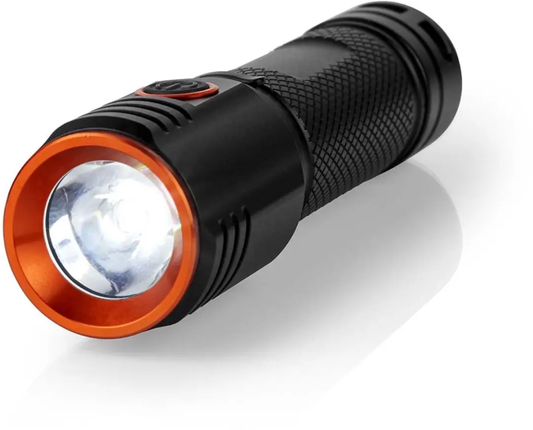 Nedis LTRR20WBK LED-Zaklamp - 2000 lm - Zwart - afbeelding 3 van 6