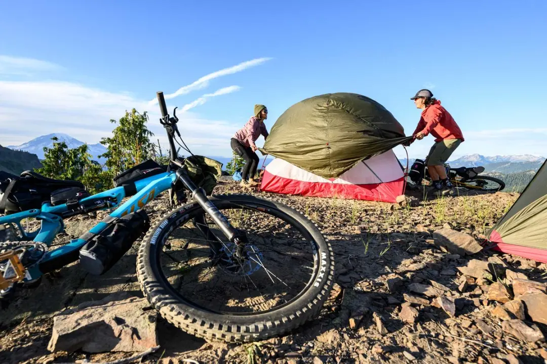 MSR Hubba Hubba Bikepack 2 Tent - Groen - afbeelding 2 van 6