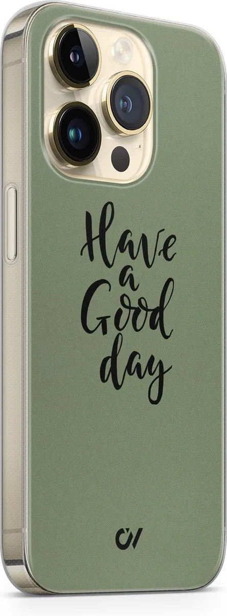 Casevibes Hoesje iPhone 14 Pro A/14P/UV/042 - Groen
