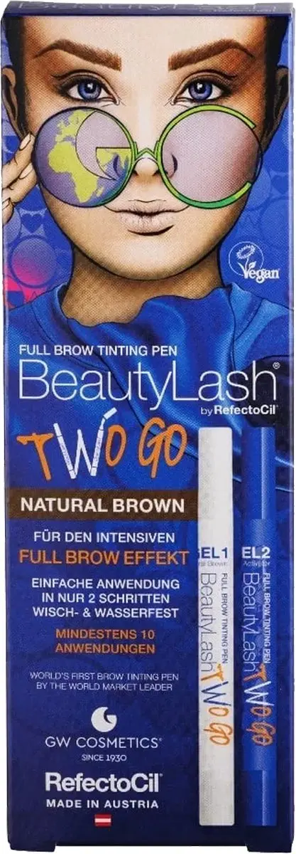 Refectocil BeautyLash Full Brow Tinting Pen Natural Brown