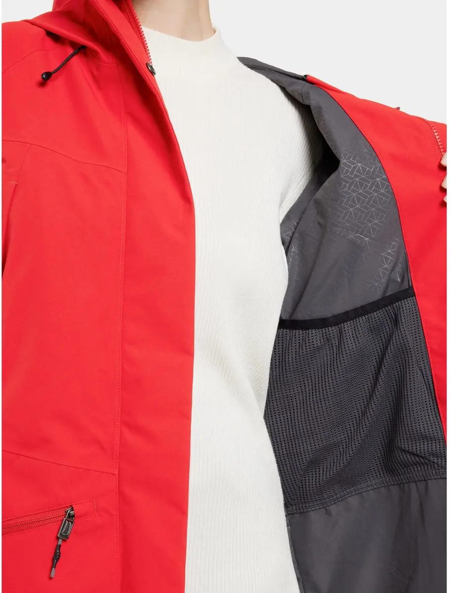 Didriksons Ilma Damesparka - Rood - afbeelding 6 van 6