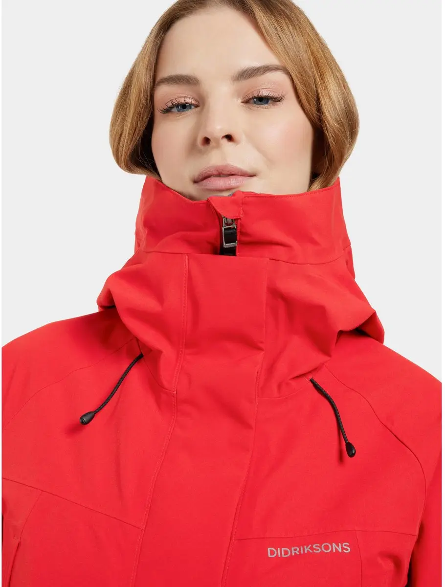 Didriksons Ilma Damesparka - Rood - afbeelding 5 van 6