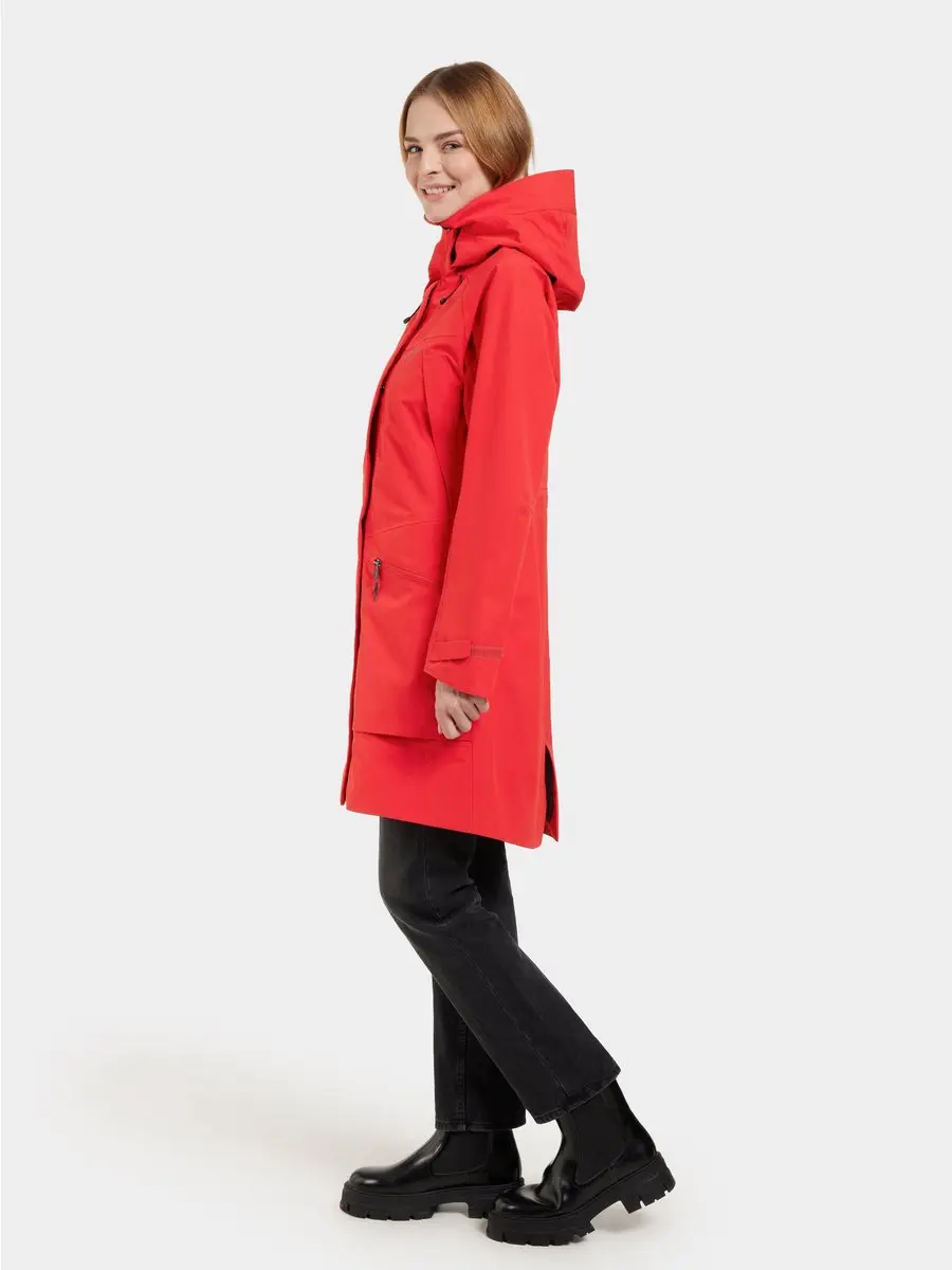 Didriksons Ilma Damesparka - Rood - afbeelding 2 van 6