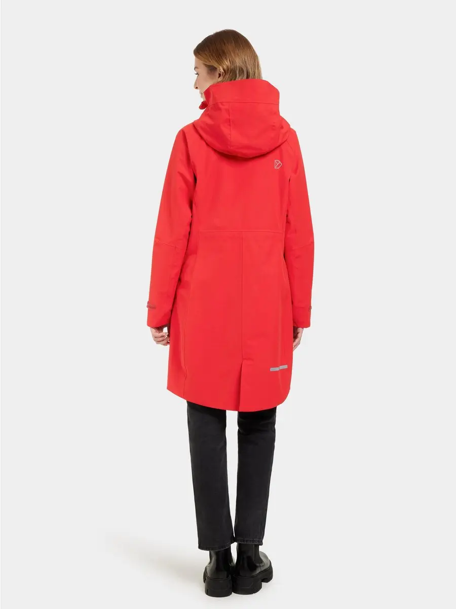 Didriksons Ilma Damesparka - Rood - afbeelding 3 van 6