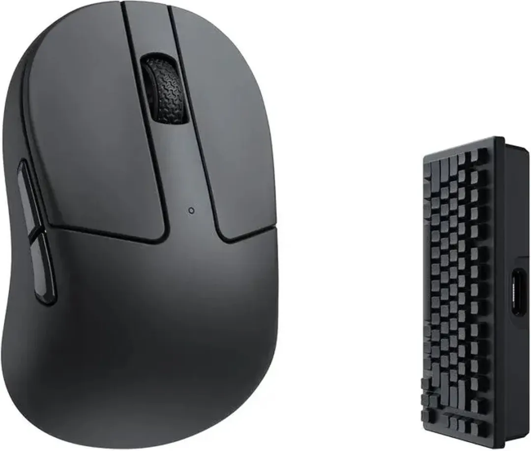 Keychron M4 Draadloze 4K Muis - Zwart