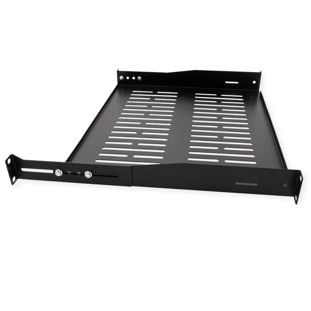 Value 19" Legplank 1 HE - 350mm - 25kg - U-vorm - Zwart - afbeelding 5 van 6