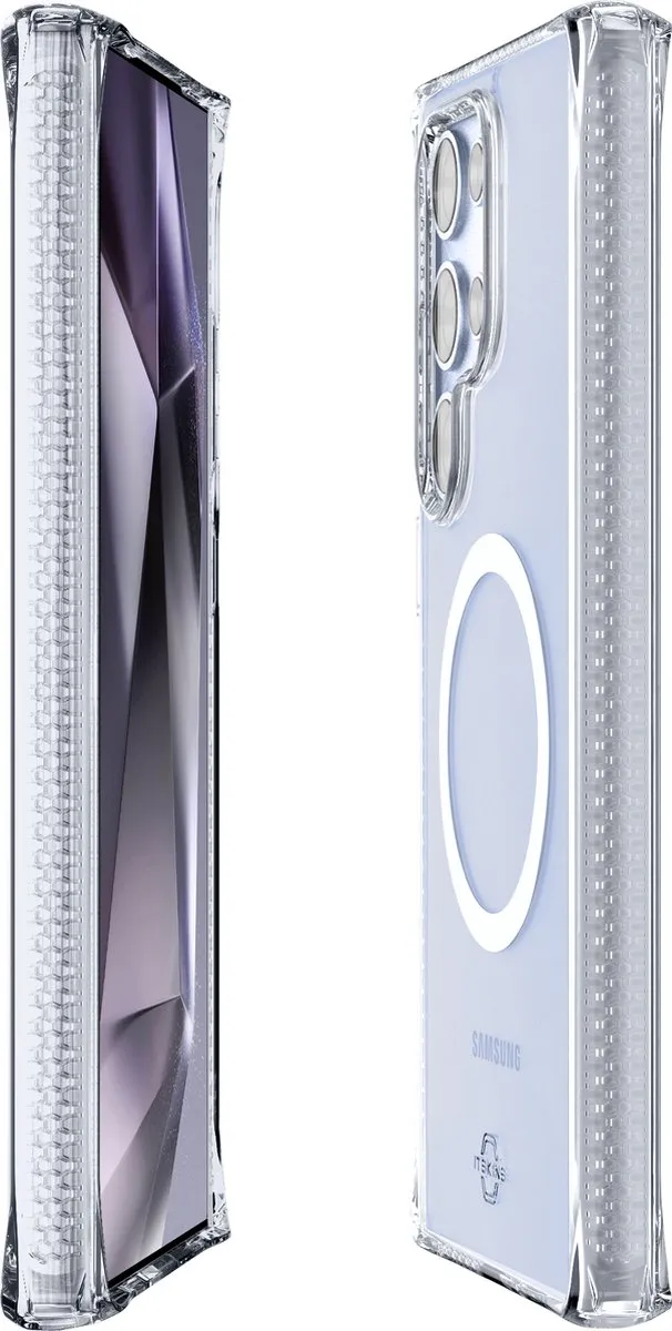 ITSKINS HybridMagClear R SGZU-HMACR-TRSP Hoesje - Samsung Galaxy S25 Ultra - Transparant