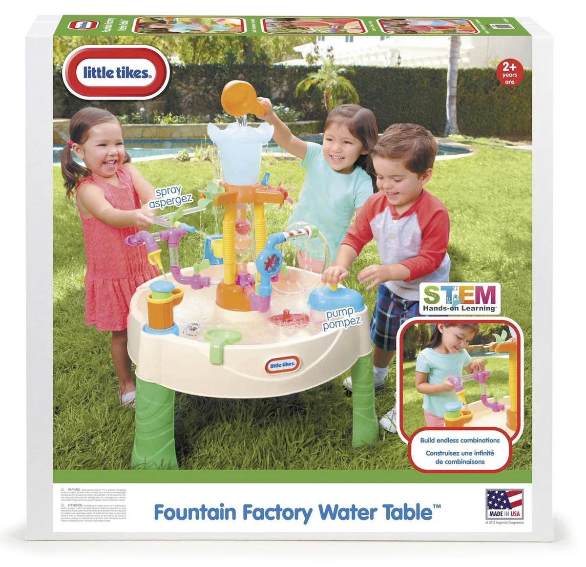Little Tikes Fountain Factory Watertafel - Multi