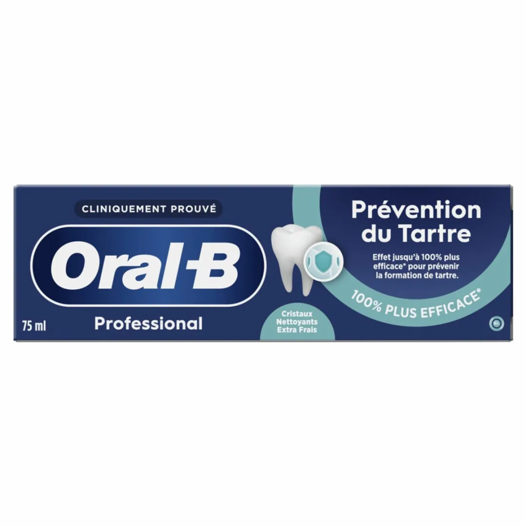 Oral-B Professional Tandpasta Tandsteencontrole 75ml - 15 Stuks