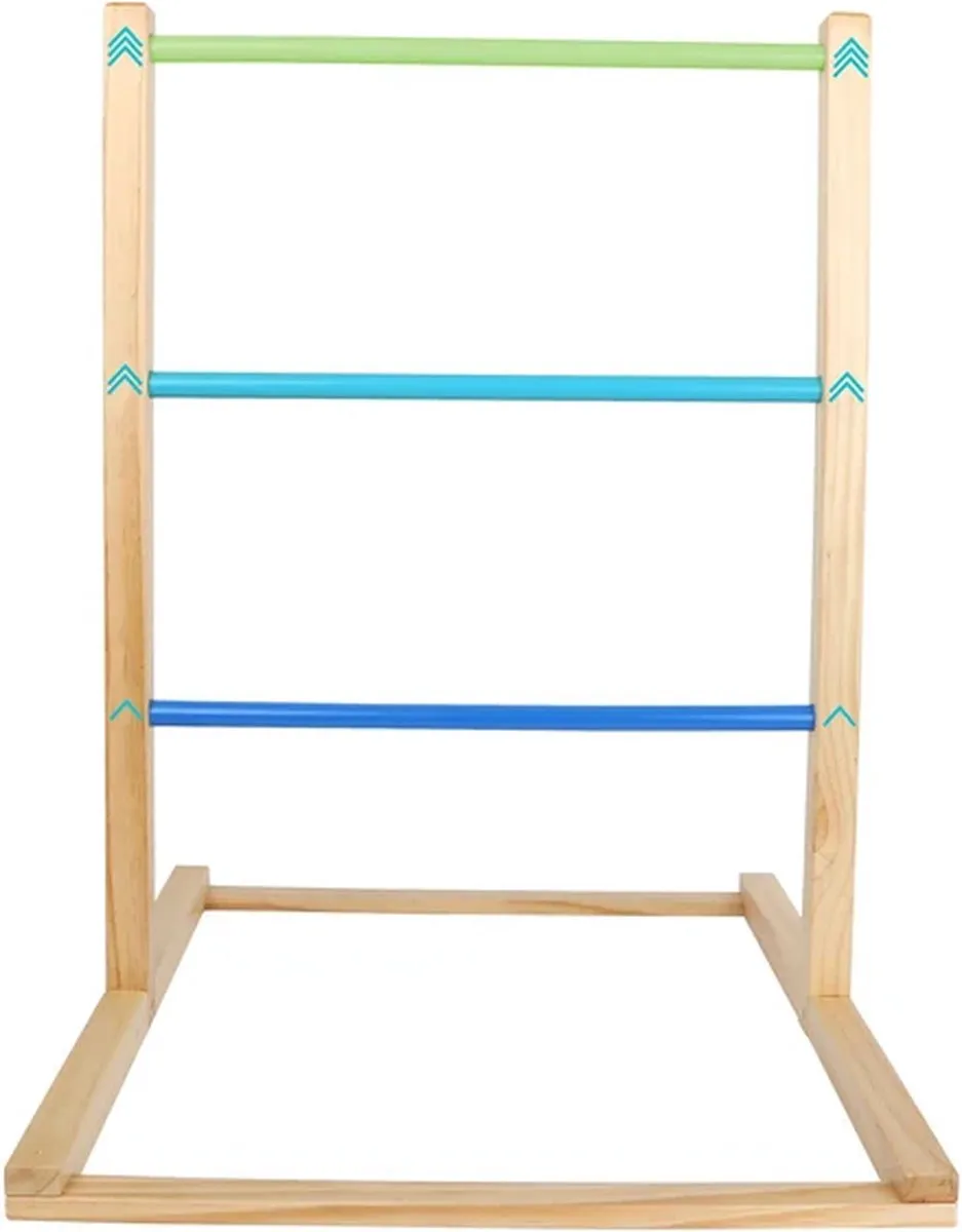 Small Foot Houten Ladder Golf Werpspel 7-delig - Multicolor