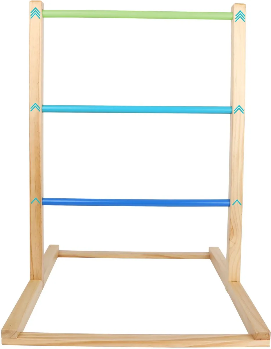 Small Foot Houten Ladder Golf Werpspel 7-delig - Multicolor