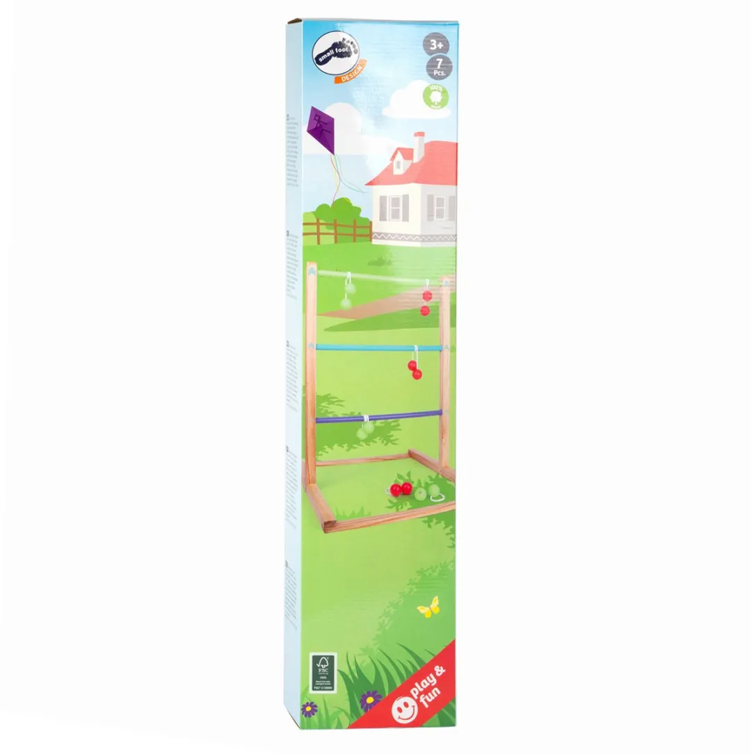 Small Foot Houten Ladder Golf Werpspel 7-delig - Multicolor