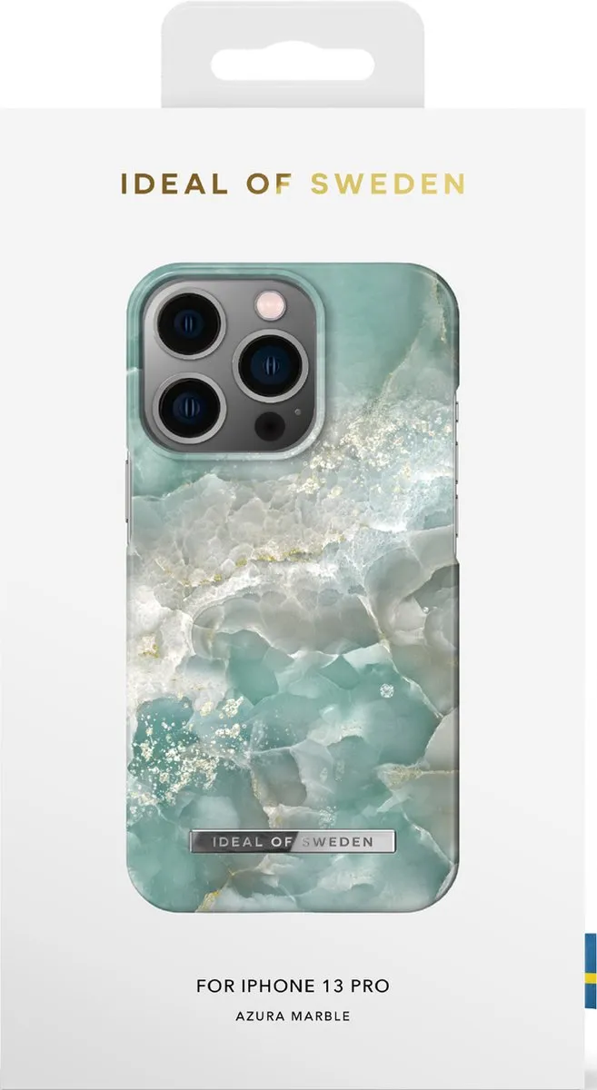iDeal of Sweden iPhone 13 Pro Hoesje Azura Marble - afbeelding 4 van 6