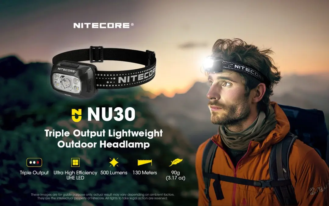 Nitecore NU30 Oplaadbare Hoofdlamp - 500 lm - afbeelding 2 van 6