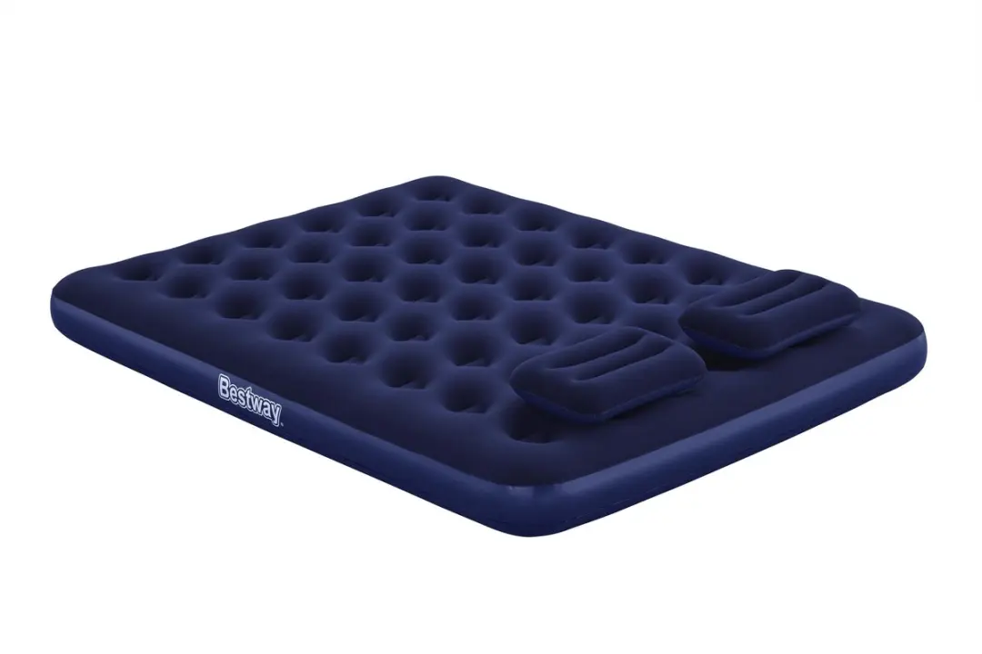 Luchtbed 203x152x22 cm met handpomp Bestway 67374