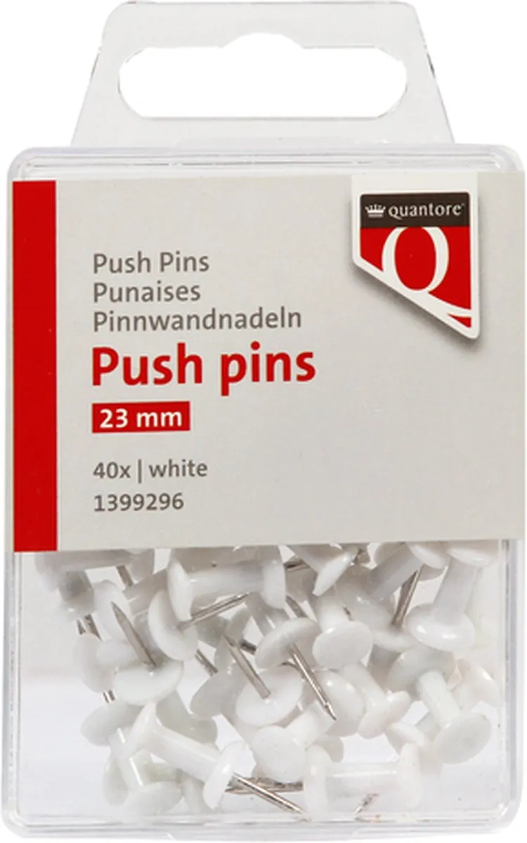 Quantore Push Pins 40 Stuks