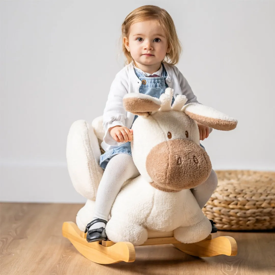 Nattou Teddy Hobbelpaard Ezel 544092 - Ecru
