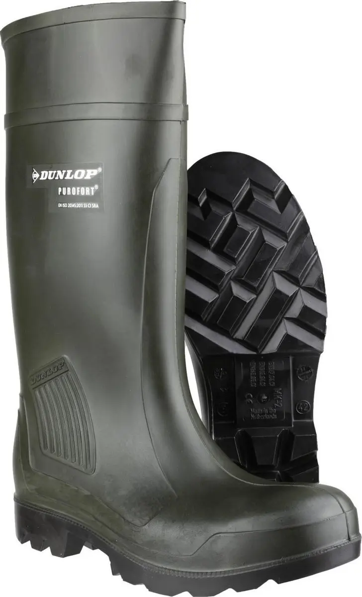 Dunlop Purofort S5 Veiligheidslaars - Groen - Maat 39 - afbeelding 5 van 6