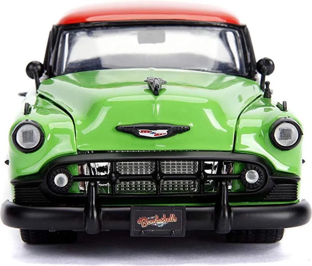 Jada Toys 1953 Chevy Bel Air Poison Ivy DC Comics Bombshells 1:24