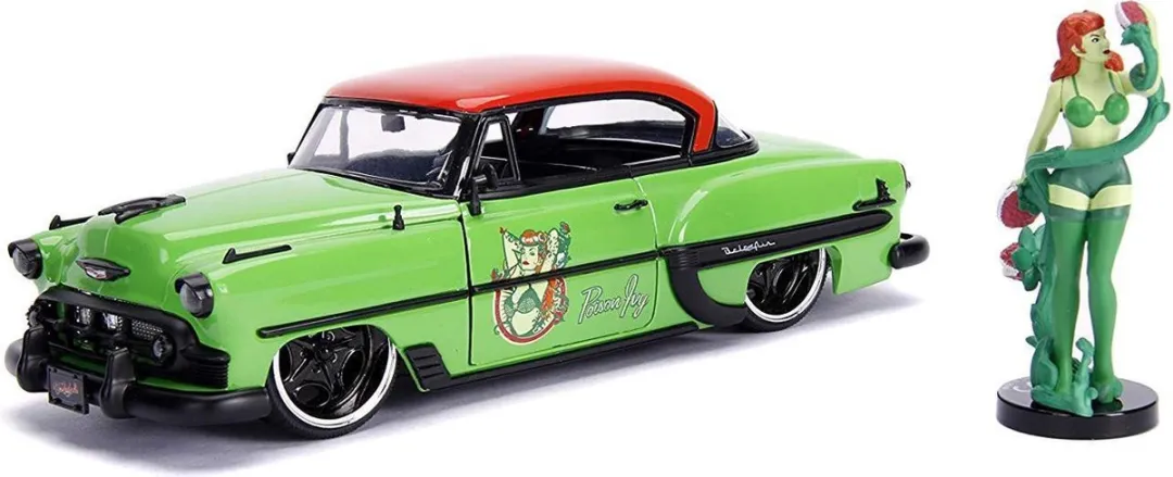 Jada Toys 1953 Chevy Bel Air Poison Ivy DC Comics Bombshells 1:24