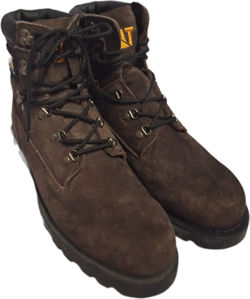 CATERPILLAR-CLAYMONT-DIRTY SUEDE -CHOCOBROWN-SIZE 44