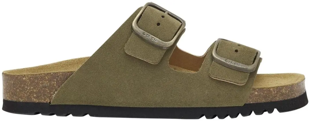 Scholl Sandalen Josephine 2 Riemen Suede Vrouwen