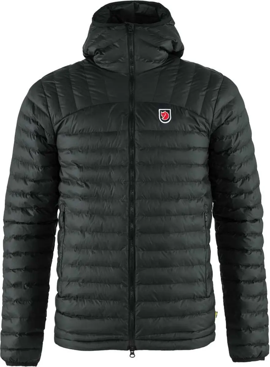 Fjällräven Expedition Lätt Hoodie Isolatiejas Heren - Zwart M - afbeelding 2 van 6