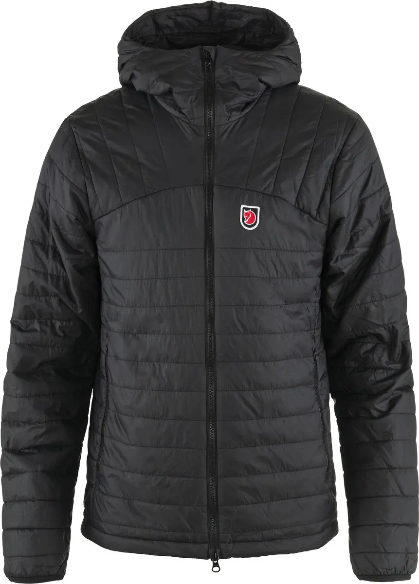 Fjällräven Expedition Lätt Hoodie Isolatiejas Heren - Zwart M