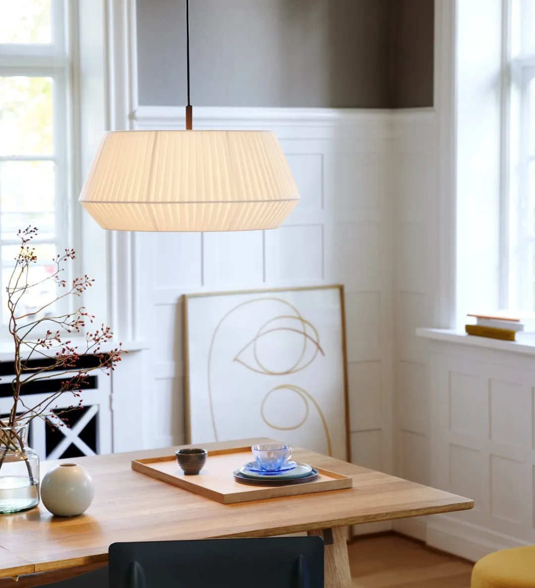 Nordlux Dicte Hanglamp Ø53cm E27 - Wit - afbeelding 4 van 5