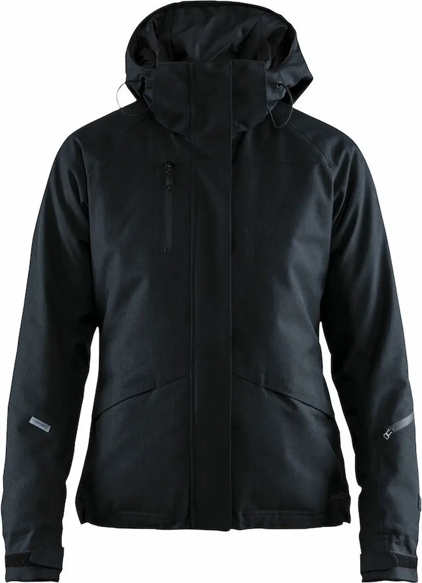 Craft Mountain Padded Jacket W 1906323 - Black Melange/Black - L