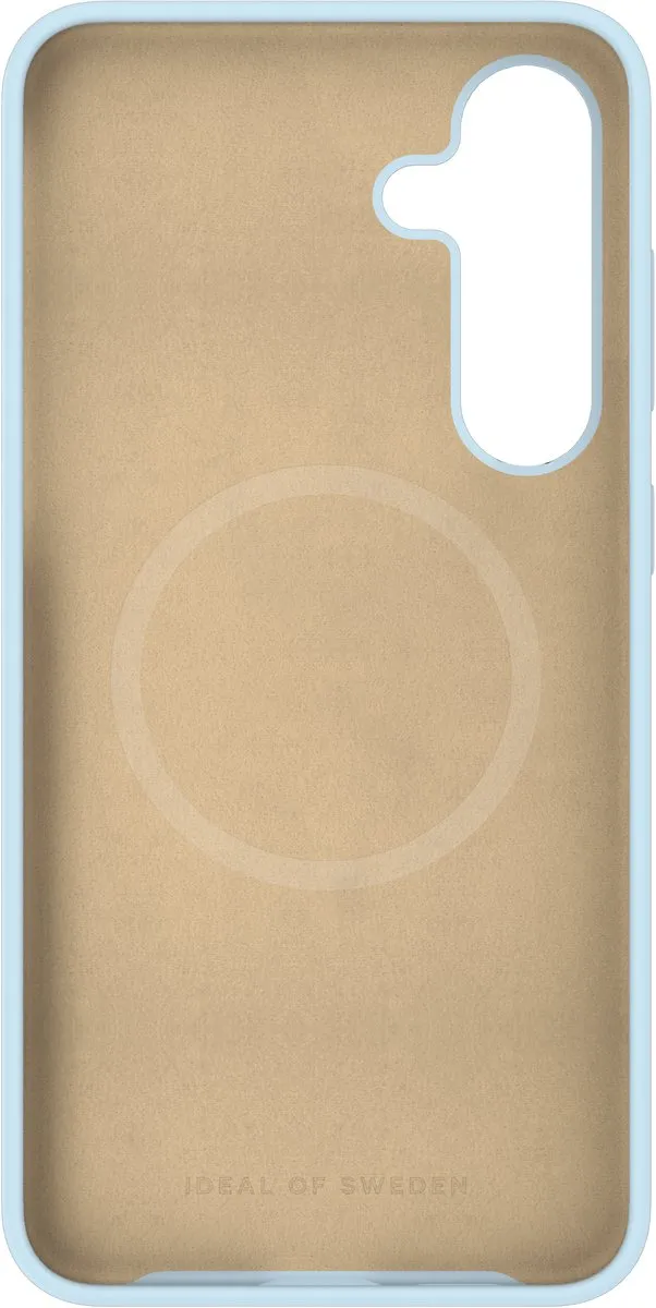 iDeal of Sweden Silicone Case MagSafe Light Blue - Samsung Galaxy S24 - afbeelding 4 van 6