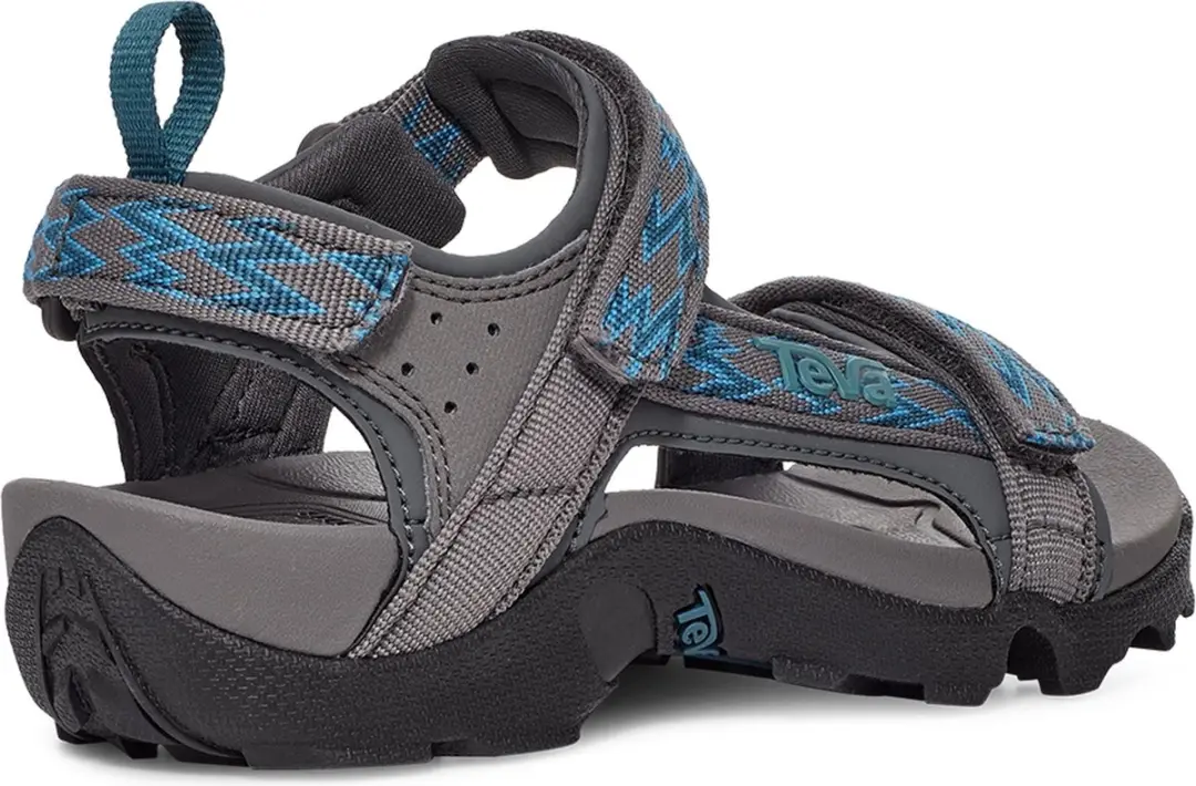 Teva K Tanza Sandalen - 29/30 - Strike Dark Gull Gray - afbeelding 4 van 6