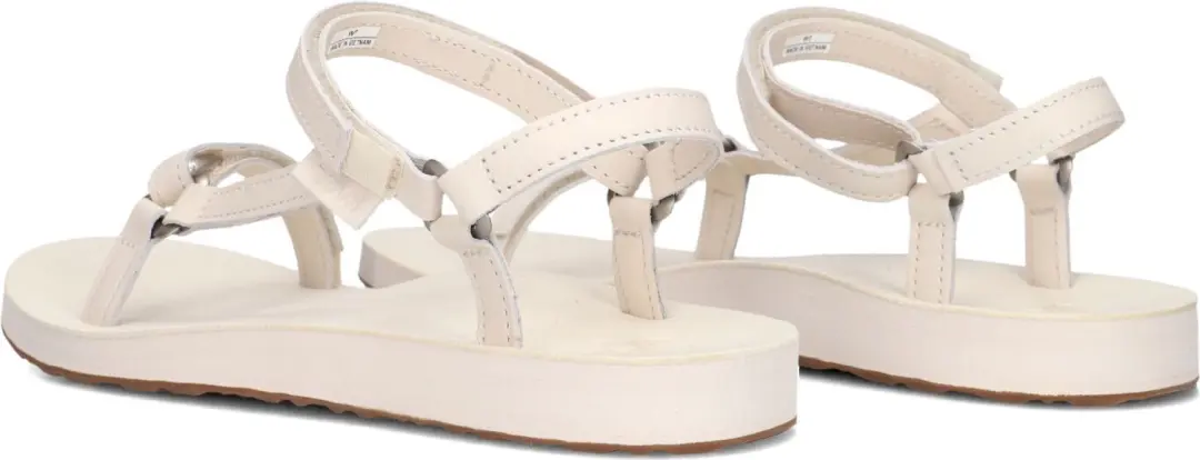 Teva W Original Universal Slim Lea Sandalen - Beige - 38 - afbeelding 3 van 6