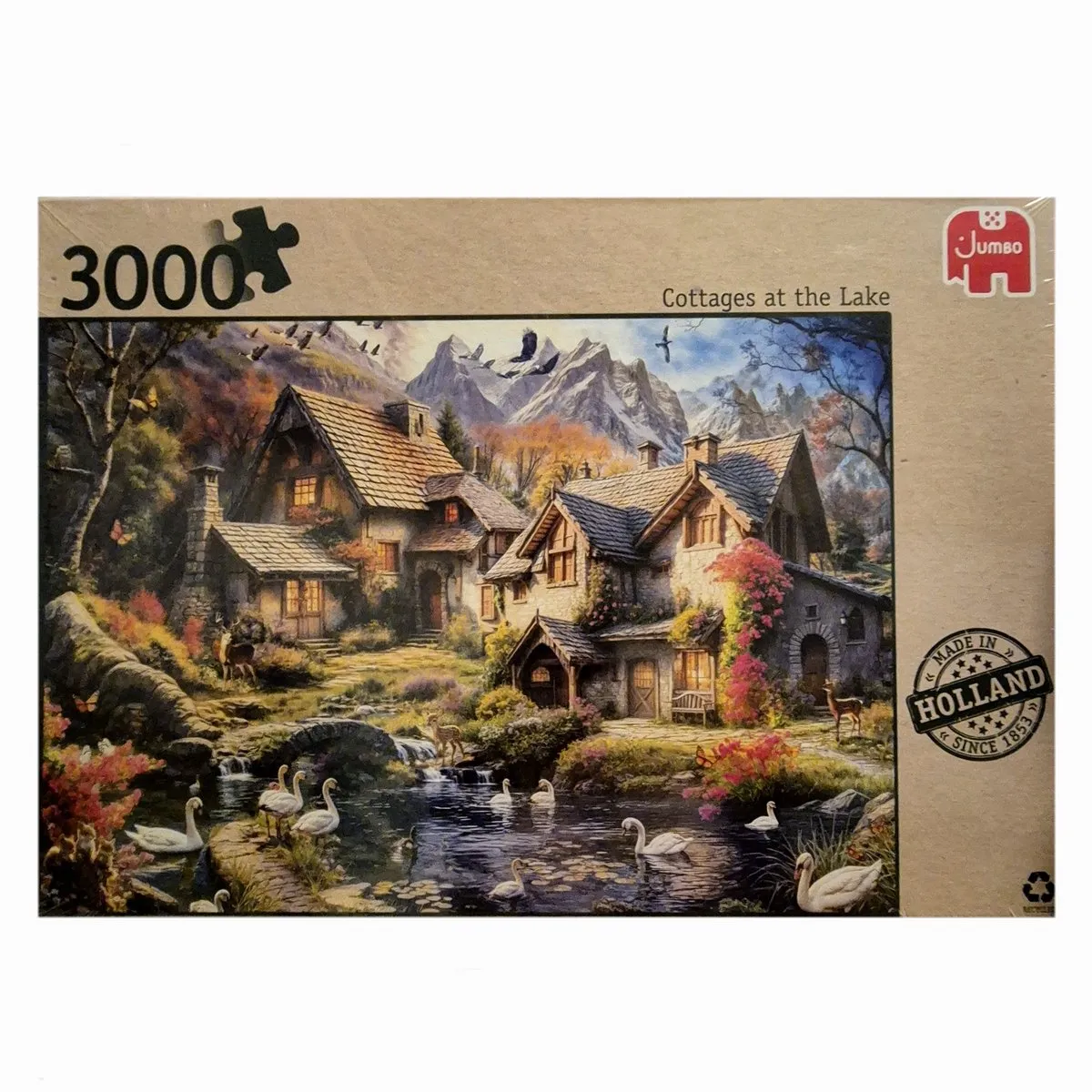 Jumbo Cottage at the Lake Legpuzzel 3000 Stuks