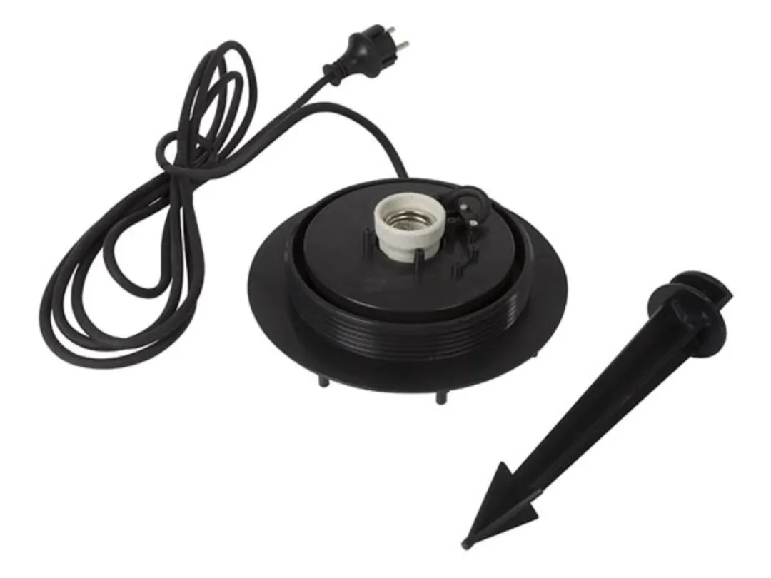 Perel Lichtbol Tuin Kogellamp Ø38cm - Wit