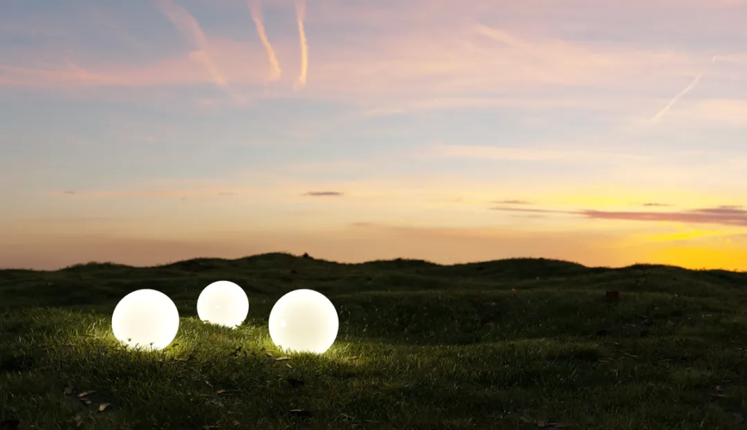 Perel Lichtbol Tuin Kogellamp Ø38cm - Wit - afbeelding 6 van 6