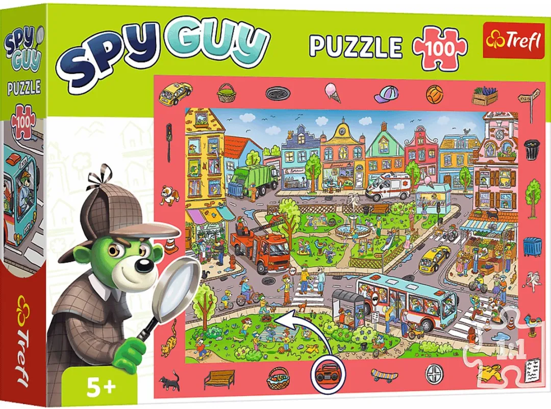 Trefl Spy Guy Observatiepuzzel 100 Stuks