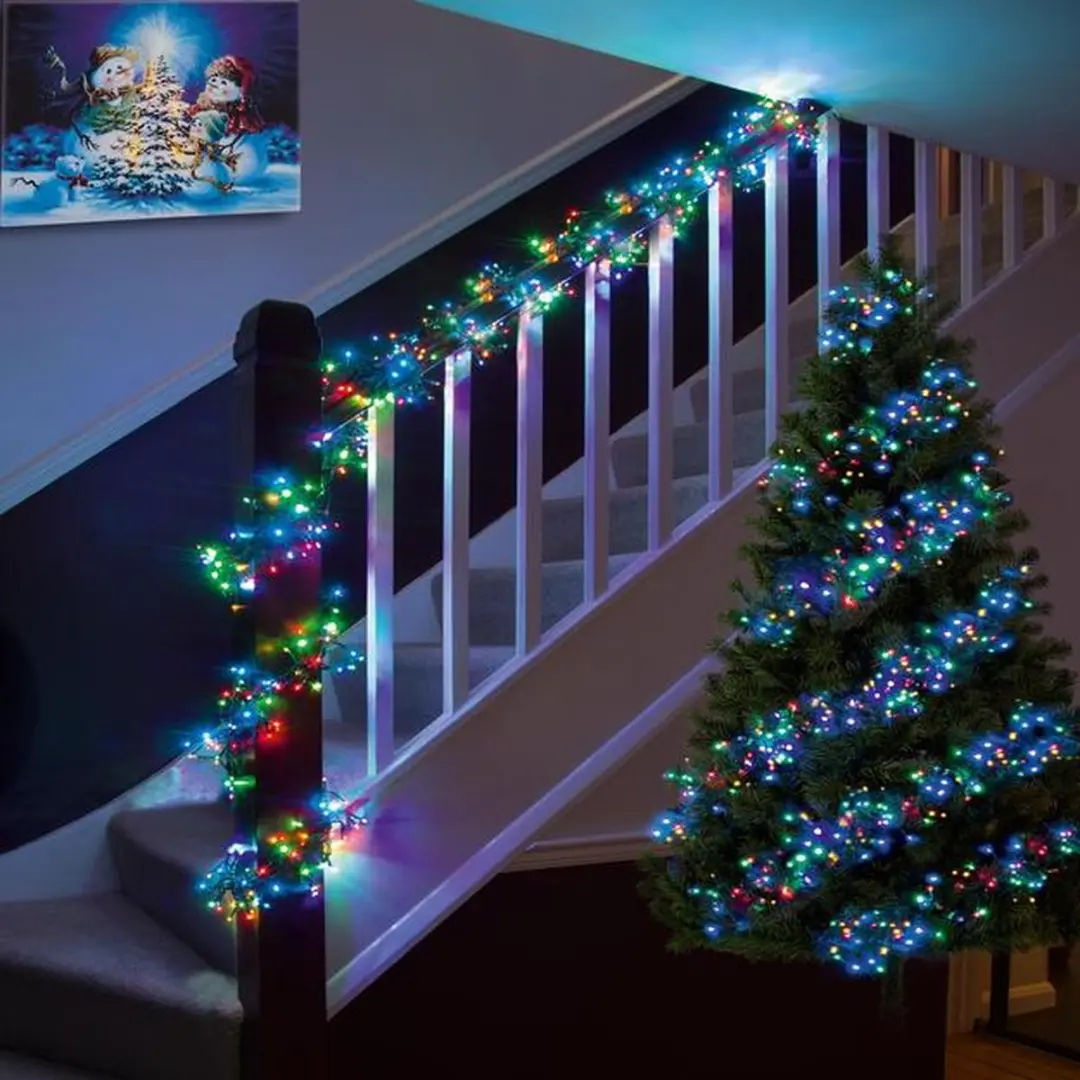 Anna's Collection Kerstverlichting - gekleurd - timer - 10 m - Voor binnen en buiten gebruik - afbeelding 4 van 6