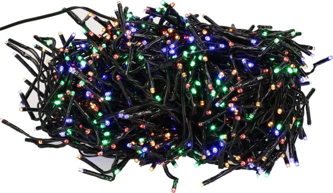 Anna's Collection Kerstverlichting - gekleurd - timer - 10 m - Voor binnen en buiten gebruik - afbeelding 2 van 6