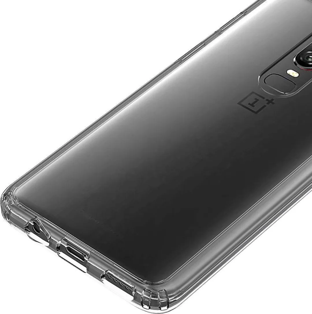 BMAX TPU Hoesje OnePlus 6 - Transparant - MPN 6398399988