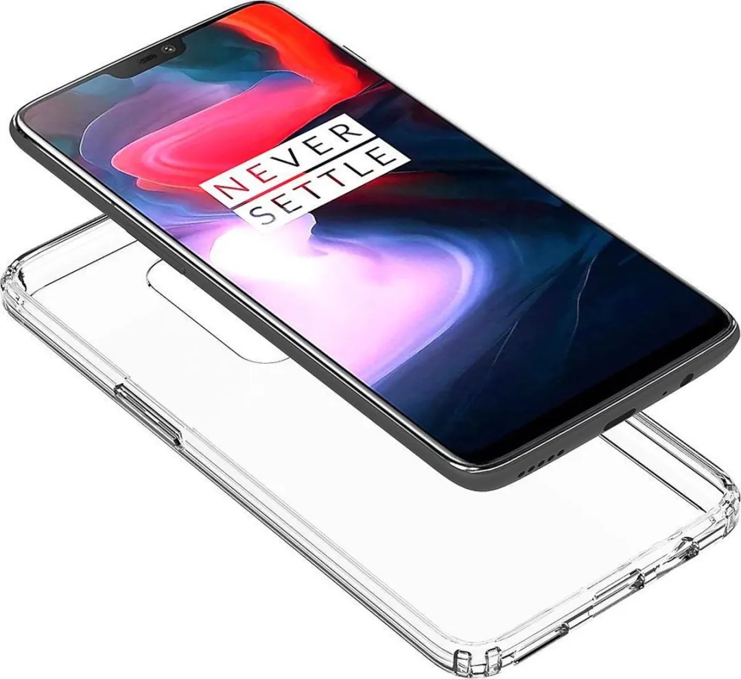 BMAX TPU Hoesje OnePlus 6 - Transparant - MPN 6398399988