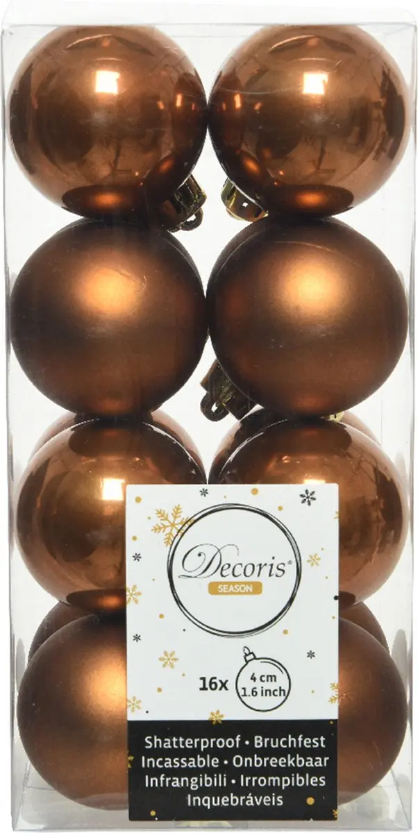 Decoris kleine kerstballen