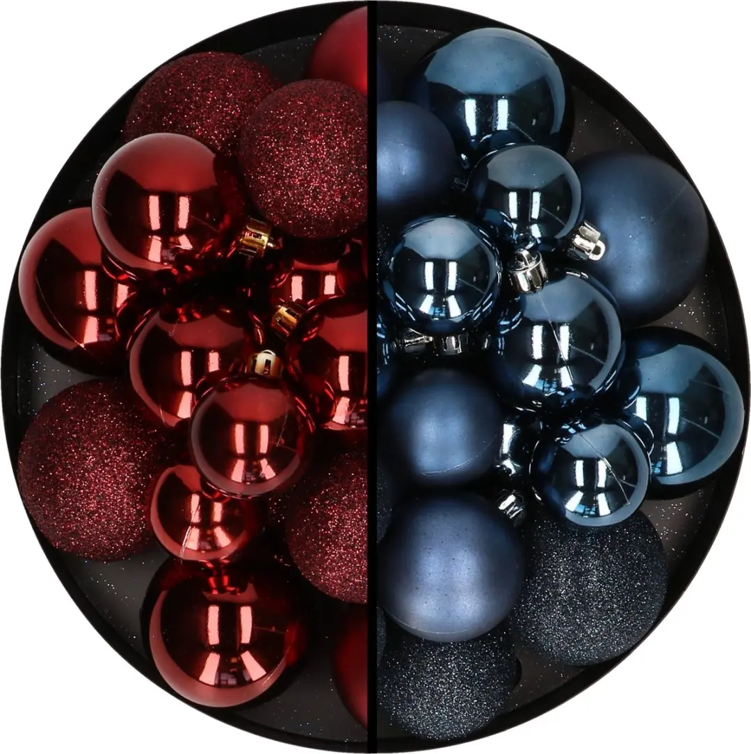 Kerstballen 60x stuks