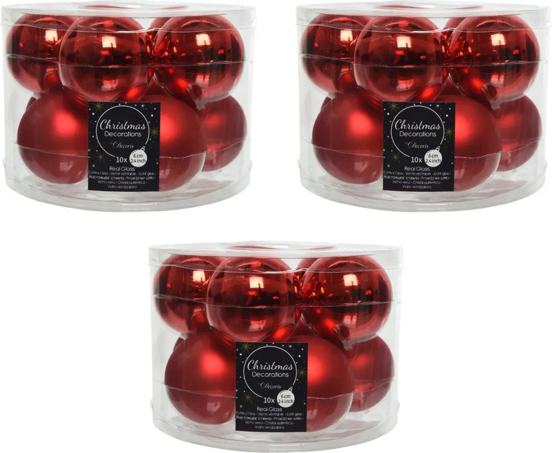 Decoris Kerstballen set