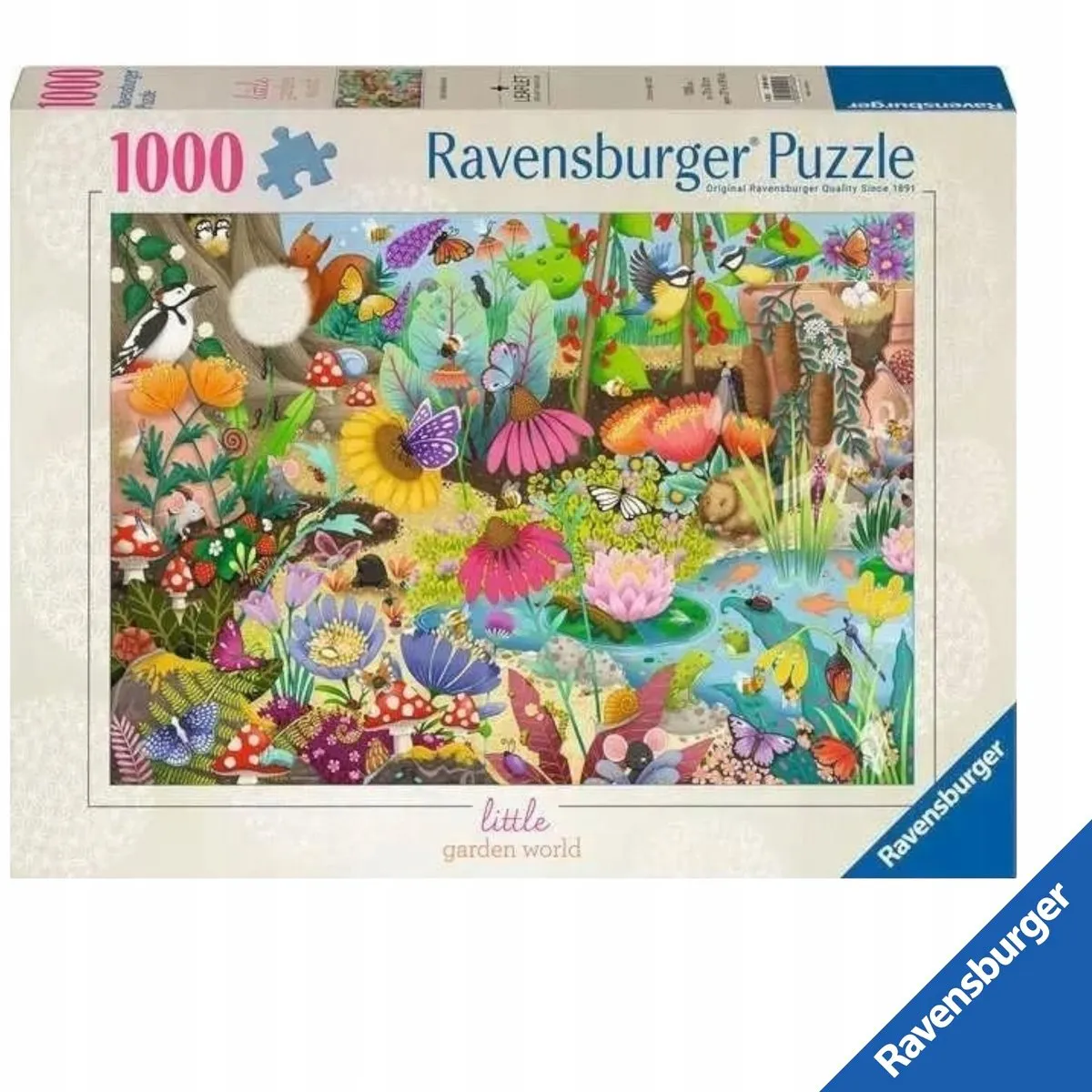Ravensburger Wereld van Bloemen Puzzel 1000 Stukjes
