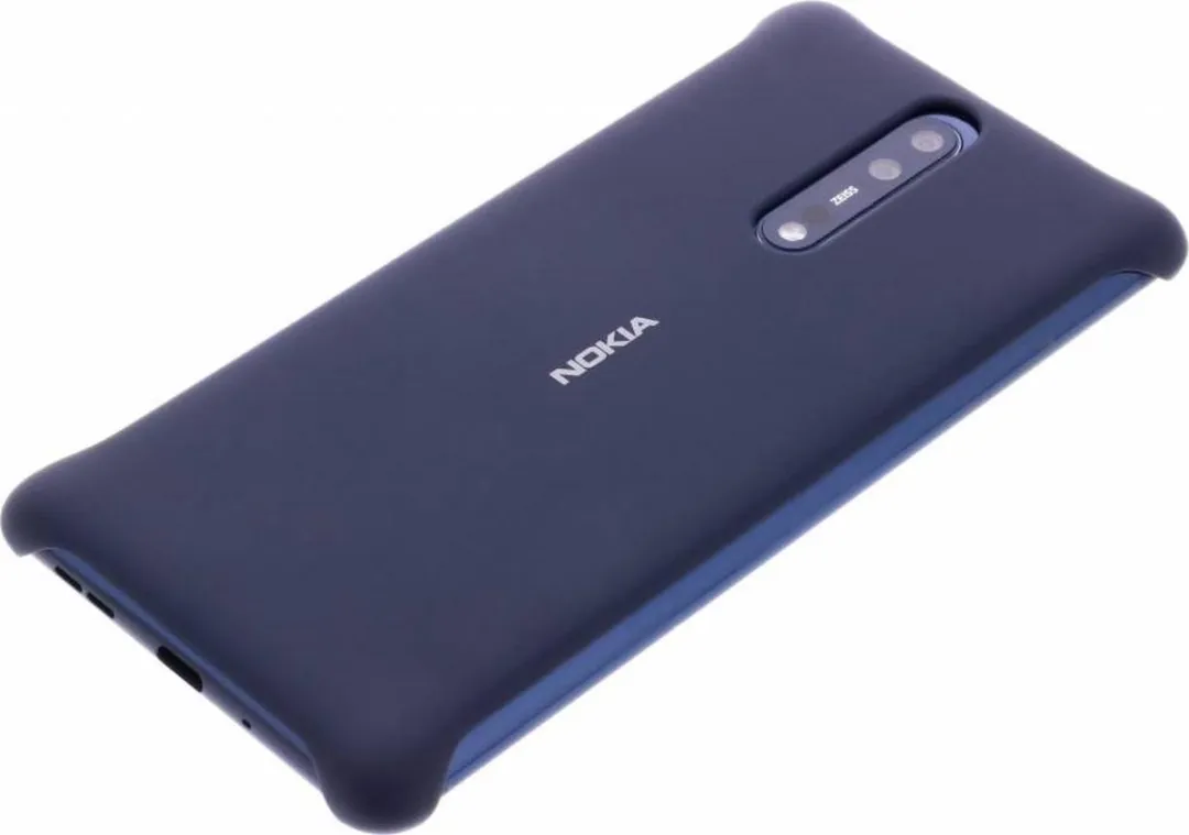 Just in Case Nokia 8 Soft Back Case - Blauw - N800949402